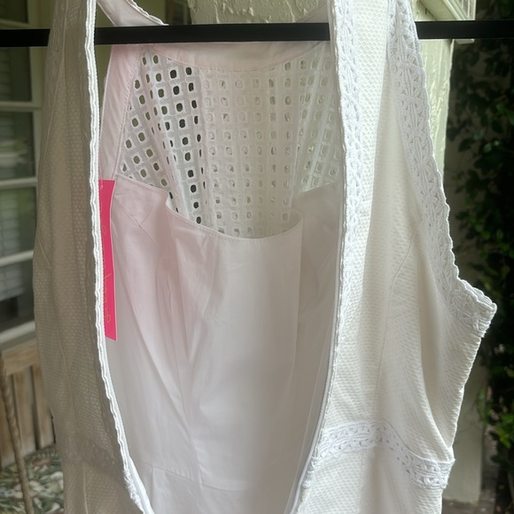 Lilly Pulitzer Charlize Stretch shift-12-white - Picture 12 of 15